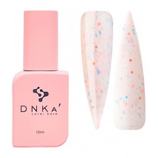 База камуфлююча DNKa Cover Base 0062 Mellow йогуртово-персиковий з кольоровою таллю 12 мл