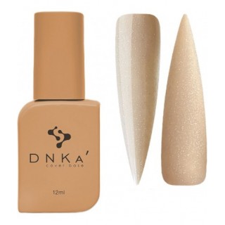Камуфлююча база DNKa Cover Base 0028 Mysterious пісочний з голограмним шиммером 12 мл