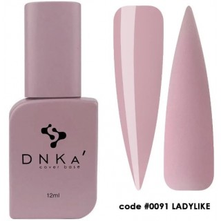 Камуфлююча база DNKa’ Cover Base 0091 Ladylike 12 мл