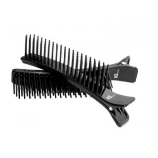 Зажими з гребенем для укладання та фарбування ID HAIR Assistant Clip  2 шт