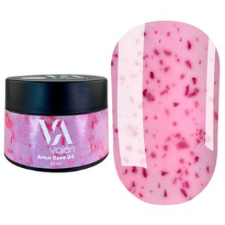 Камуфлююча база для гель-лаку Valeri French Rubber Base Amur 084 30 мл