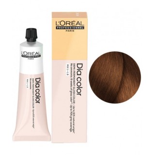 Безаміачний напівперманентний барвник L'Oreal Professionnel Dia Color 6.34 Темний русявий мідний золотистий 60 мл