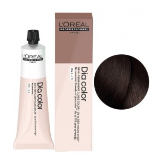 Безаміачний напівперманентний барвник L'Oreal Professionnel Dia Color 5.8 Світлий каштановий мокка 60 мл