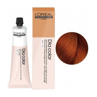 Безаміачний напівперманентний барвник L'Oreal Professionnel Dia Color 7.44 Блондин мідний глибокий 60 мл