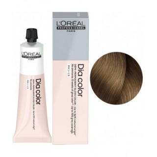Безаміачний напівперманентний барвник L'Oreal Professionnel Dia Color 8 Блондин світлий 60 мл