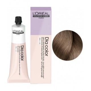 Безаміачний напівперманентний барвник L'Oreal Professionnel Dia Color 8.2 Світлий блондин ірис 60 мл