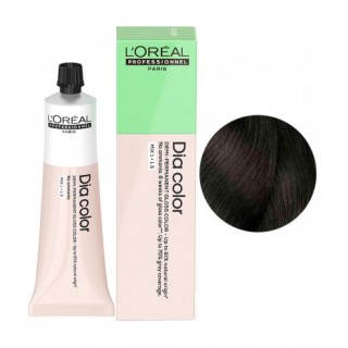 Безаміачний напівперманентний барвник L'Oreal Professionnel Dia Color 5.71 Каштановий матовий попелястий 60 мл