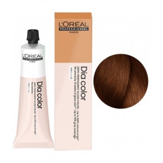 Безаміачний напівперманентний барвник L'Oreal Professionnel Dia Color 6.45 Темний русявий мідно-червоний 60 мл