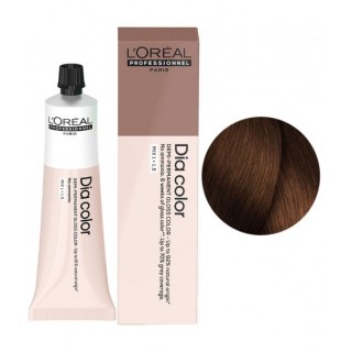Безаміачний напівперманентний барвник L'Oreal Professionnel Dia Color 6.23 Темний русявий ірис золотистий 60 мл