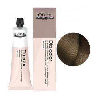 Безаміачний напівперманентний барвник L'Oreal Professionnel Dia Color 8.13 Блондин бежевий 60 мл