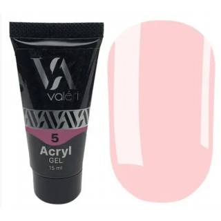 Акриловий гель для нарощення Valeri Acryl Gel 05 Pink 15 мл