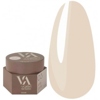 Гель-желе VALERI Jelly Gelly №03 світло-бежевий 15 мл