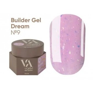Гель для нігтів з блискітками Valeri Builder Gel Dream 09 15 мл