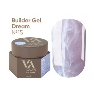 Гель для нігтів з блискітками Valeri Builder Gel Dream 15 30 мл