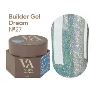 Гель для нігтів з блискітками Valeri Builder Gel Dream 27 30 мл