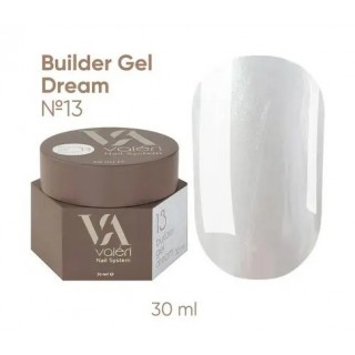 Гель для нігтів з блискітками Valeri Builder Gel Dream 13 30 мл