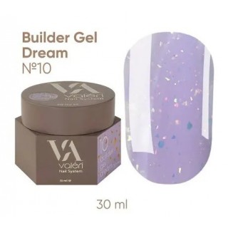 Гель для нігтів з блискітками Valeri Builder Gel Dream 10 30 мл