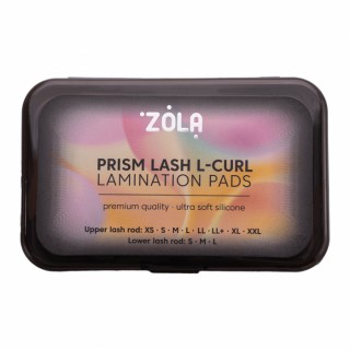 Валики для ламінування Zola Prism Lash L-Curl для верхніх і нижніх вій