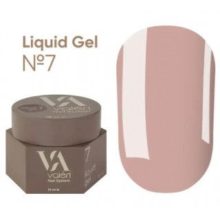 Рідкий гель Valeri Liquid Gel №007 коричнево-персиковий 15 мл