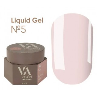 Рідкий гель Valeri Liquid Gel №005 персиковий 15 мл