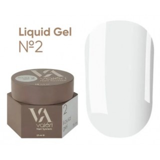Рідкий гель Valeri Liquid Gel №002 молочний 15 мл