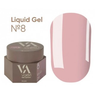Рідкий гель Valeri Liquid Gel №008 приглушений рожевий 15 мл