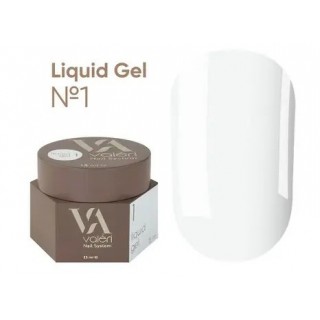 Рідкий гель для зміцнення нігтів Valeri Liquid Gel №01 15 мл