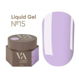 Рідкий гель для зміцнення нігтів Valeri Liquid Gel №15 15 мл
