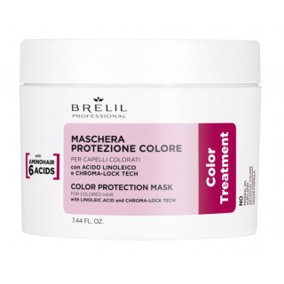 Маска для фарбованого волосся Brelil Color Protection Mask 220 мл