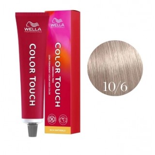 Фарба для волосся Wella Color Touch Restage 10/6 Дуже світлий фіолетовий блондин 60 мл