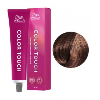Фарба для волосся Wella Color Touch Plus Demi-Permanent Cream Hair Color 66/04 Темний блондин натуральний червоний 60 мл