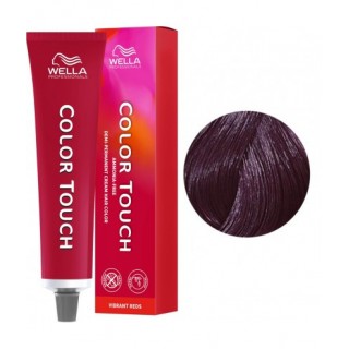 Фарба для волосся Wella Color Touch Demi-Permanent Cream Hair Color 3/66 Темно-коричневий інтенсивно-фіолетовий 60 мл