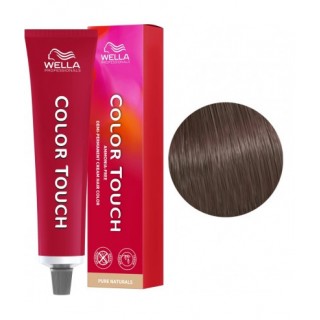 Фарба для волосся Wella Color Touch Demi-Permanent Cream Hair Color 6/05 Темний блондин натуральний махагоновий 60 мл