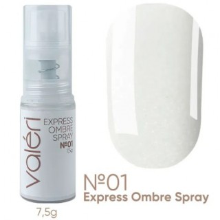 Омбре спрей для нігтів Valeri Express Ombre Spray №01  7,5 г