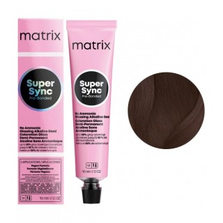 Крем-фарба без вмісту аміаку Matrix Super Sync Pre Bonded 5N  90 мл