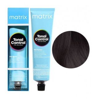 Гелевий тонер на кислотній основі для волосся без вмісту аміаку Matrix Tonal Control Pre-Bonded 4AA 90 мл