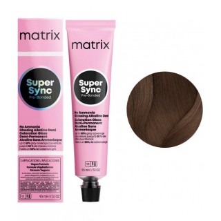 Крем-фарба без вмісту аміаку Matrix Super Sync Pre Bonded 6A  90 мл