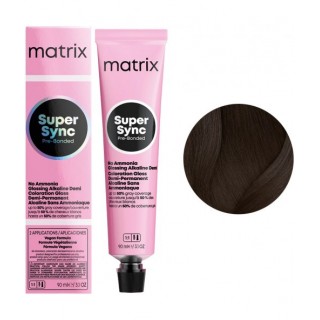 Крем-фарба без вмісту аміаку Matrix Super Sync Pre Bonded 3N 90 мл