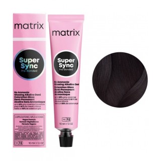 Крем-фарба без вмісту аміаку Matrix Super Sync Pre Bonded 1A 90 мл