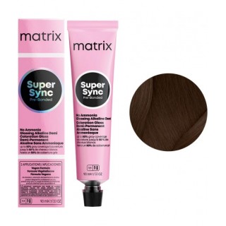 Крем-фарба без вмісту аміаку Matrix Super Sync Pre Bonded 5NN 90 мл
