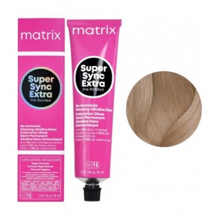 Фарба для волосся на лужній основі без аміаку Matrix Super Sync 10NN Extra Екстрасвітлий блондин натуральний інтенсивний 90 мл