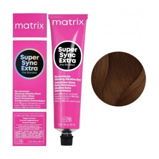 Фарба на лужній основі Matrix Super Sync Extra Pre-Bonded 4NNG Extra Шатен натуральний інтенсивний золотистий 90 мл