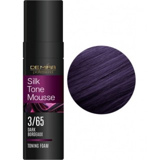 Тонуюча пінка DeMira Professional SilkTone Mousse 3/65 Темний бордо 120 мл