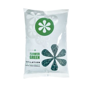 Полімерний плівковий віск Simple Use Beauty «Drops Flower Green» 800 г