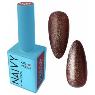 Гель-лак NAIVY Professional Winter W-PL Сat eyes 24 10 мл