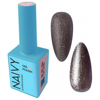 Гель-лак NAIVY Professional Winter W-PL Сat eyes 04 10 мл