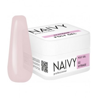Полігель NAIVY Professional 02 Vitrage 30 мл