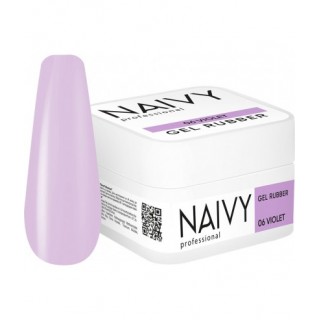 Каучукова кольорова база NAIVY Professional 06 Violet 30 мл