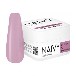 Каучукова кольорова база NAIVY Professional 05 Cappuccino 30 мл