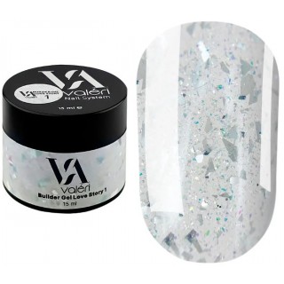 Гель для нарощування нігтів Valeri Builder Gel Love Story 01 15 мл